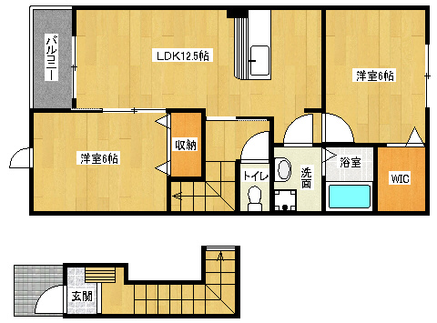 間取図