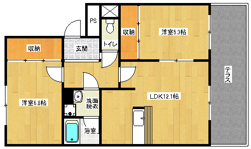 間取図