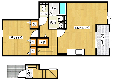 間取図