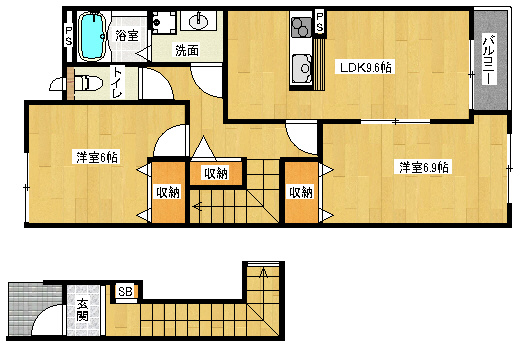 間取図