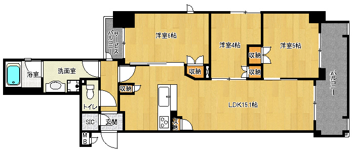 間取図