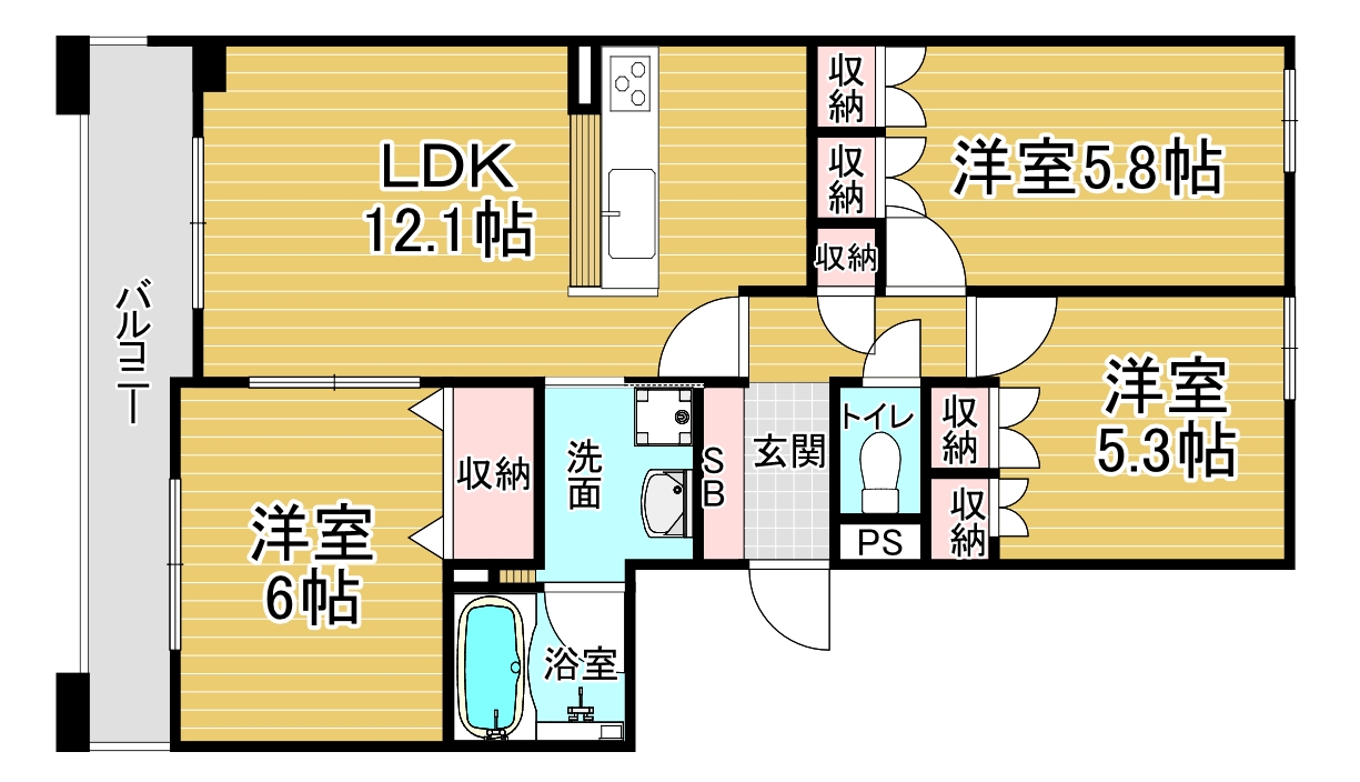 間取図