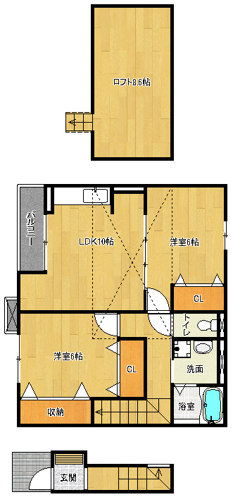 間取図