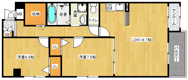 間取図