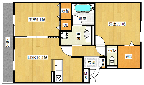 間取図