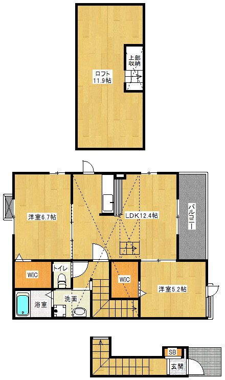 間取図