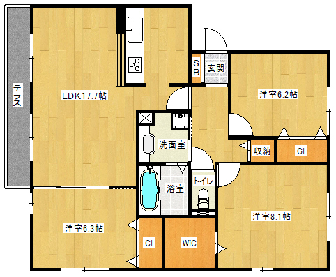 間取図