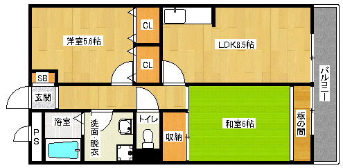 間取図