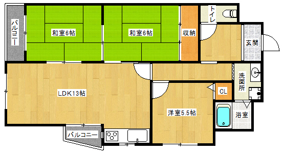 間取図