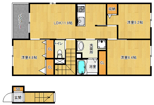 間取図