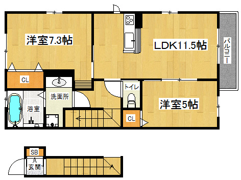 間取図