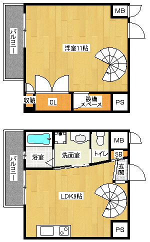 間取図