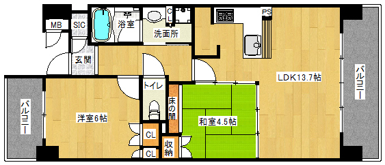 間取図