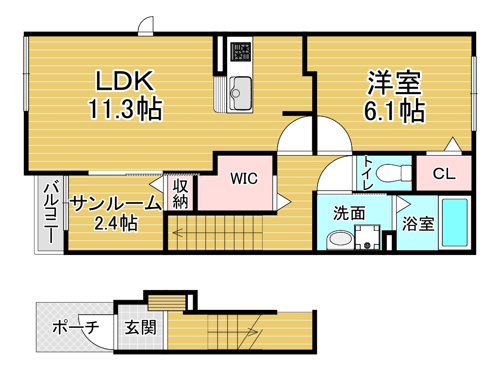 間取図