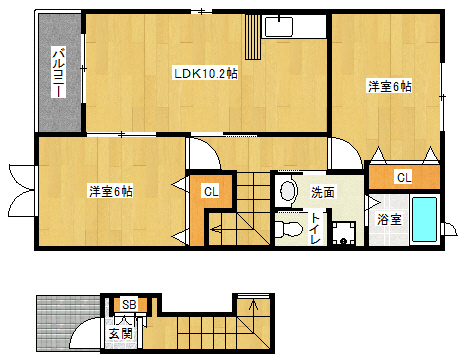 間取図
