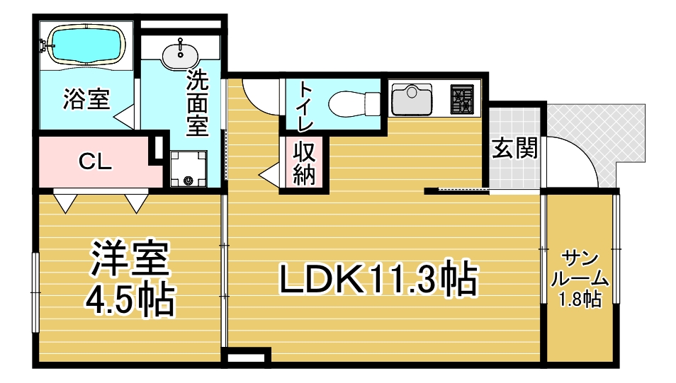 間取図