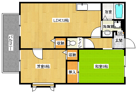 間取図