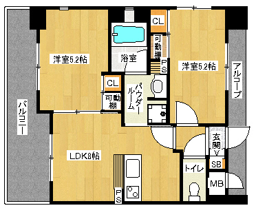 間取図