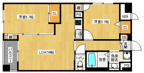 間取図