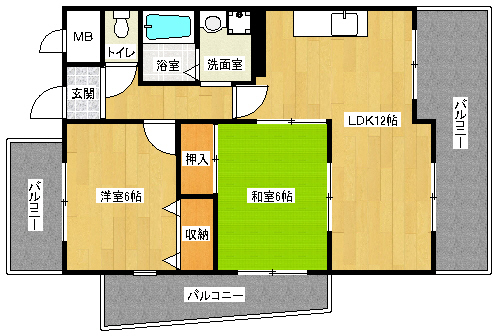 間取図